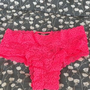 6️⃣2️⃣6️⃣ Victoria's Secret Bright Pink Lace Lingerie